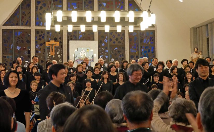 京都・カトリック河原町教会で「マタイ受難曲」を聴く