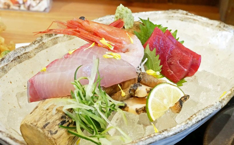 京都・西舞鶴　「魚源」の魚源定食　