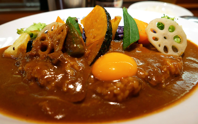 高槻　ヴァスコ・ダ・ガマ 北園町店の季節の野菜カレー