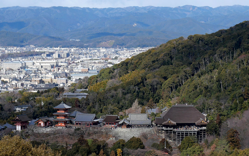 東山三十六峰　番外その２　幻の霊山から絶景の阿弥陀峰