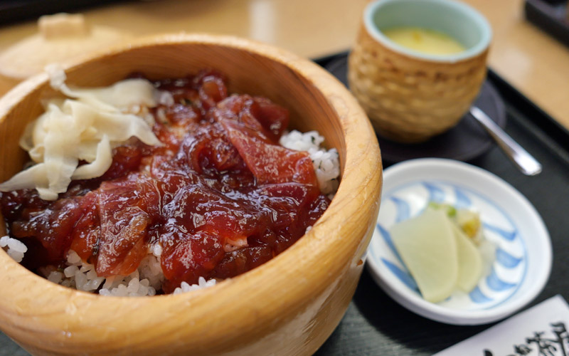 伊勢　手ごね茶屋の「手ごね定食」と内宮参拝