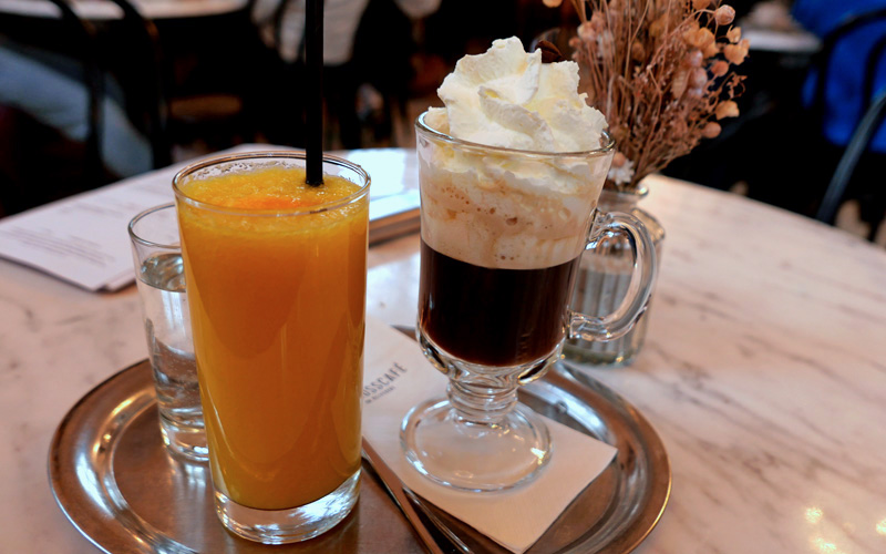 My memory　カフェ巡り　クリムトとシュロスカフェ・イム・ベルヴェデーレ