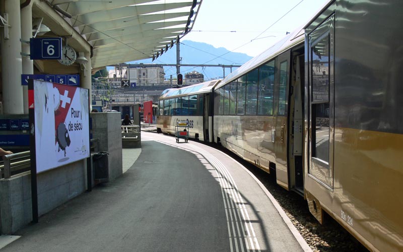 My memory　駅　GPLに乗って モントルー