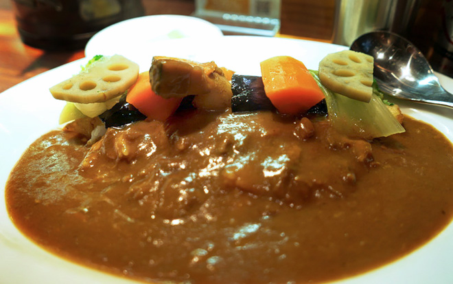 高槻　ヴァスコ・ダ・ガマ 北園町店の季節の野菜カレー