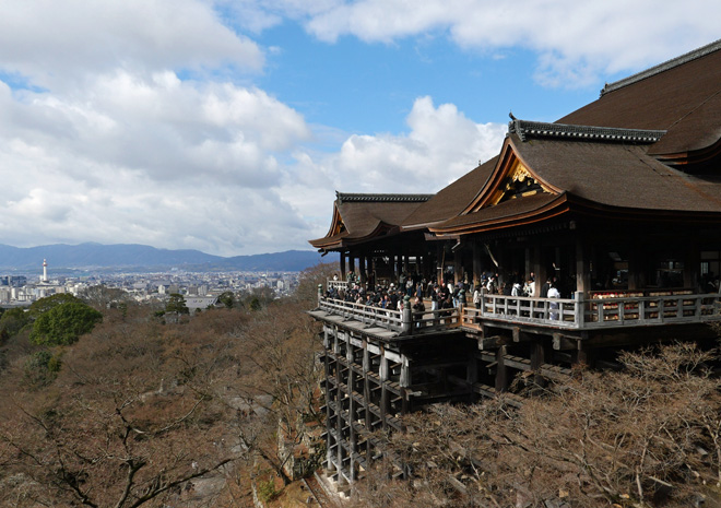 「京童」と歩く　２日目　清水から新熊野へ