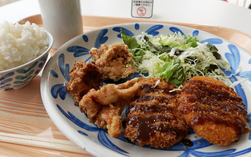 京都・下鴨　たまご京都北山のＢランチと「京童」