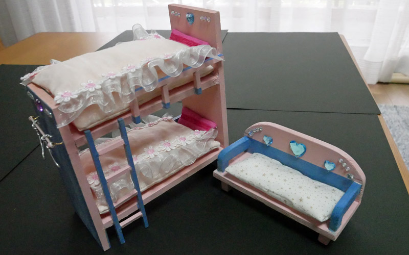 ミキちゃん・マキちゃん、暖かにお休みなさい