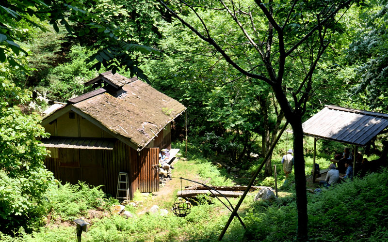 雲ヶ畑山歩き俱楽部　魚谷山から懐かしの北山荘