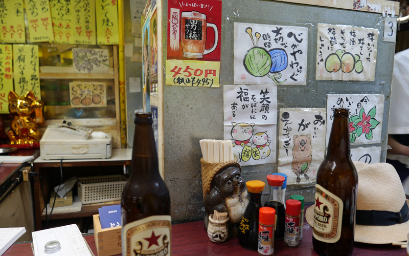 京都・裏寺町　居酒屋 たつみで初のイス席もいいもんだ